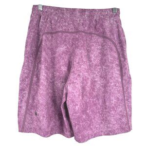 Lululemon Pace Breaker‎ Short Mens Small Gravel Dust Vintage Plum Lined SS-2100